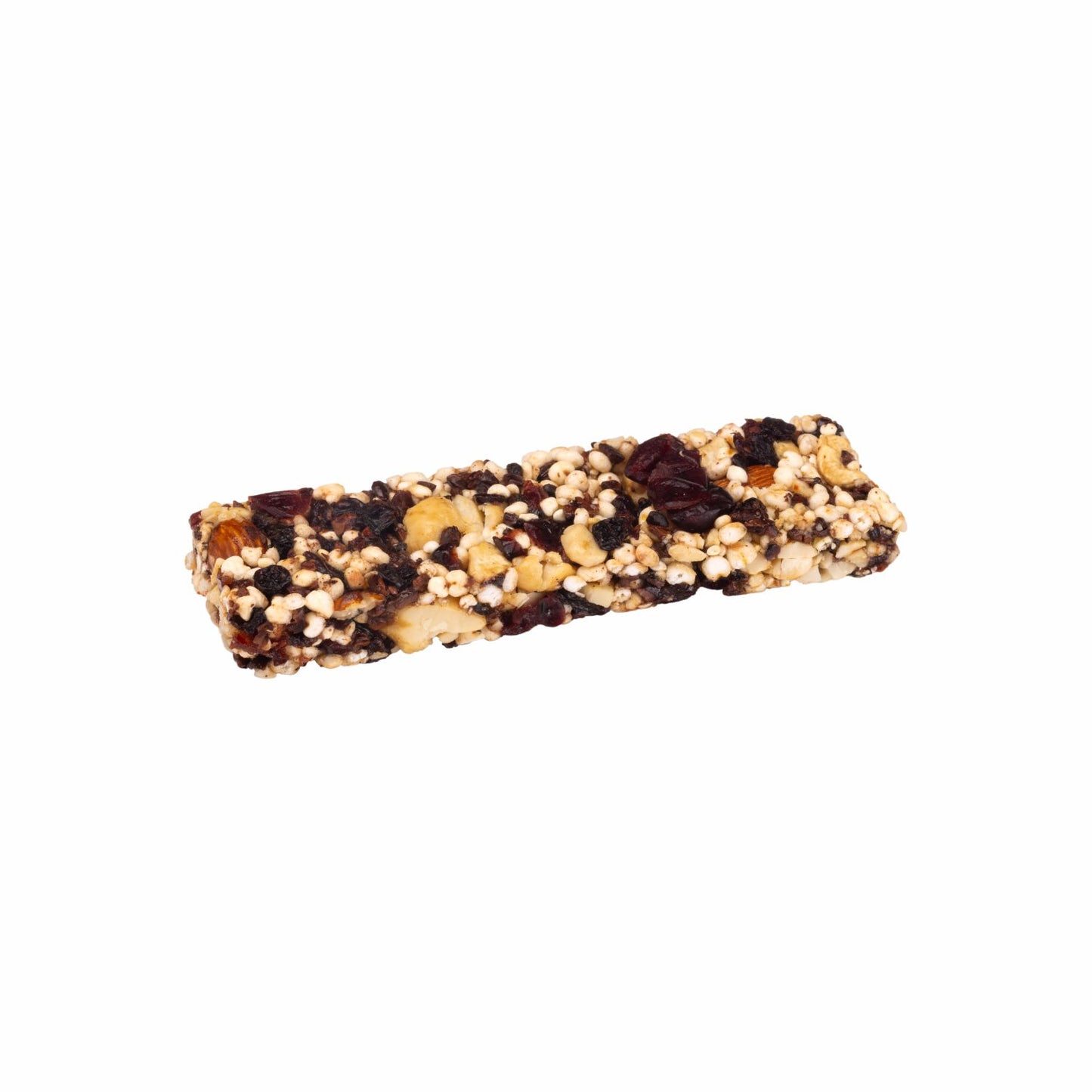 Nics Honey Fruit and Nut bar with Cocoa Nibs, Almonds and Blackcurrants, 12-Pack